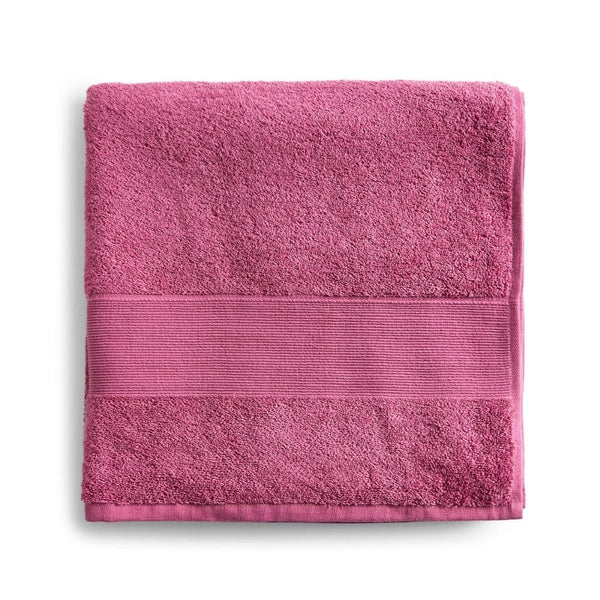 100% Cotton Harmony Combed Bath Towel- Pack Of 2(Cobalt, Mulberry)