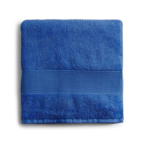 100% Cotton Harmony Combed Bath Towel- Pack Of 2(Cobalt, Mulberry)