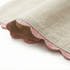 Dune Bloom Embroidered Table Placemat , Taupe (Pack of 2)