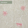 Dune Bloom Embroidered Table Runner, Taupe
