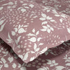 Wine foliage 100% Cotton King Fitted Bedsheet, 144 TC