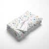 Jungle Safari Collection 100% Cotton Muslin Swaddle Pack Of4 (Woodland, Elephant, Lion, Dot)