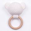 Teether- Muffin, White