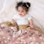 Petel Pink 100% Cotton Knitted All Season AC Blanket 0- 2 years