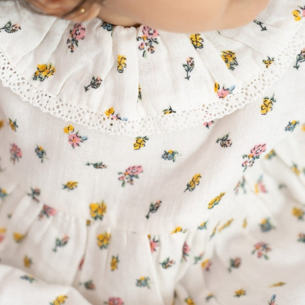 Blossia 100% Cotton Frock with Blommer 6 to 24 Months