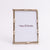 Gilded Edge Photo Frame- Gold