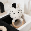 Teether- Stripe, White