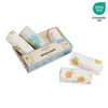 Tropical Twist 100% Cotton Pack of 5 Wash Cloth 0 - 12 Months