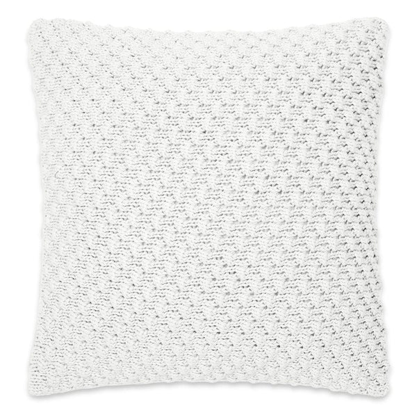 Knitted Decorative Bubble knit Cushion Cover, Ivory