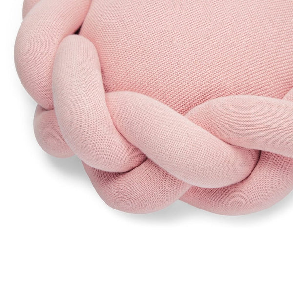 Knitted Shape Pillow -Cameo Pink