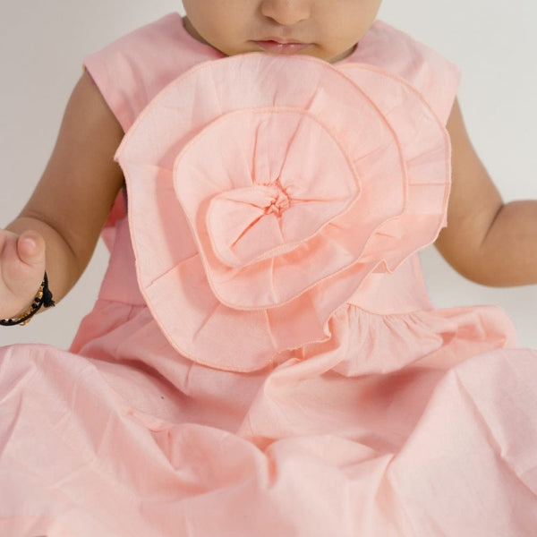 Baby Rose Frock- Pink
