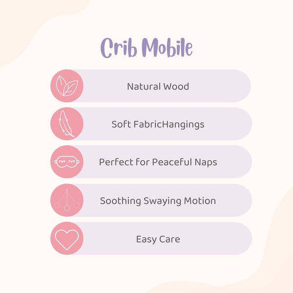 Whimsical Woodland Crib mobile
