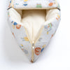 Jungle Party 100%Cotton Carrier Nest cum sleeping bag 0 - 3 Months Lightweight