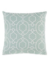 Aqua Angles Cushion Cover, Blue