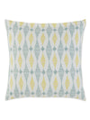 Prism Pattern Cushion Cover, Blue & Grey