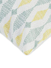 Prism Pattern Cushion Cover, Blue & Grey