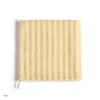 100% Cotton Allure Zero Twist Bath Towel- Pack Of 2 - (Beige, Dusty Blue)