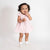 100% Cotton Chifly Frock with Blommer- Pink