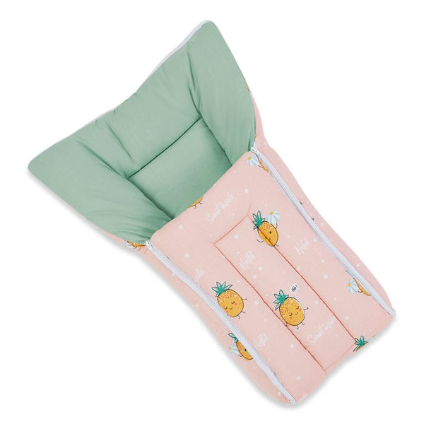 Pineapple Samba 100% Cotton Carrier Nest cum sleeping bag 0- 3 Months Lightweight