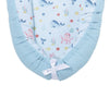 Vitamin Sea Baby Sleeping Nest, Portable Adjustable Newborn Crib Bassinet, 0-24 Months