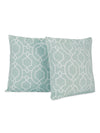 Aqua Angles Cushion Cover, Blue