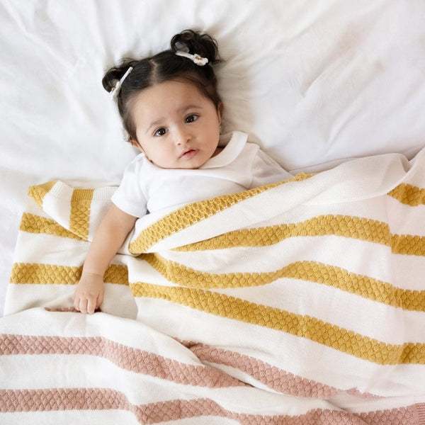 Spectrum 100% Cotton Knitted All Season AC Blanket 0- 2 years