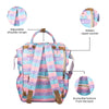 Unicorn, Art on Canvas - Chic Diaper Bag Backpack for New Moms