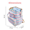 Unicorn, Art on Canvas - Chic Diaper Bag Backpack for New Moms