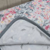 Moments 100% Cotton Reversible Double Dohar Set Of 1, Grey