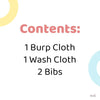 Hippity Hop 100% Cotton Baby Essentials pack 0-4 Months