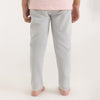 100% Cotton Full Length Girl Leggings, Grey