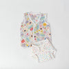 Breeze Baby Vests and nappies Pack of 3 sets - Blooming child