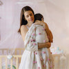 Bubblegum Pom Pom 100% cotton knitted Summer AC blanket 0 - 3 years
