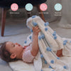 Whimsical Pom Pom 100%cotton knitted Summer AC blanket 0- 3 years