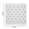 Whimsical Pom Pom 100%cotton knitted Summer AC blanket 0- 3 years