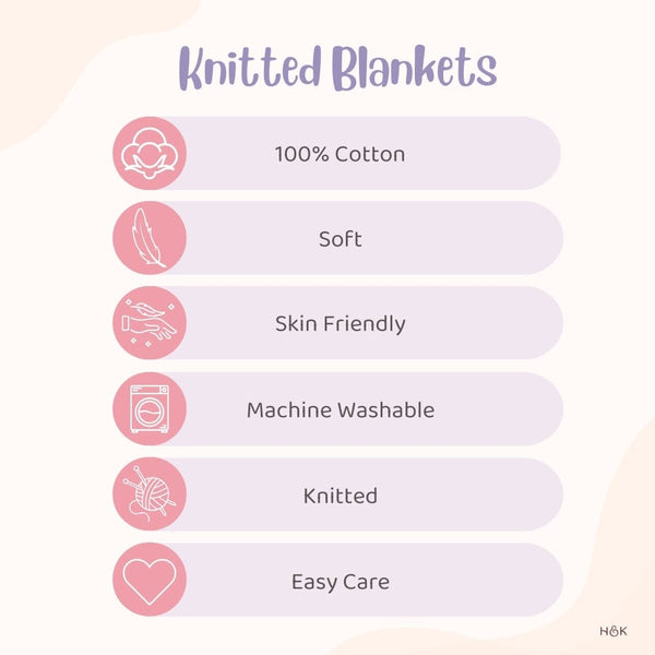 Sea Pals Knitted Summer/AC blanket