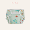 Tropical Twist 100% Cotton Pack of 3 Nappies