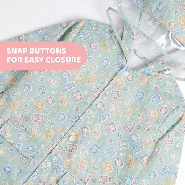 Safari Stamps Raintcoat With a Hood (6-10Yr)