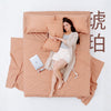Kohaku Stripe 100% Cotton Double Bedsheet, 186TC