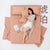 Kohaku Stripe 100% Cotton Double Bedsheet, 186TC