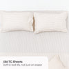 Sumi Stripe 100% Cotton Double Bedsheet, 186TC