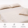 Sumi Stripe 100% Cotton Double Bedsheet, 186TC