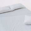 Ruri Stripe 100% Cotton Double Bedsheet, 186TC