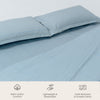 Seiran Stripe 100% Cotton Double Bedsheet, 186TC