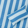 Asagi Stripe, 100% Cotton King Size Bedsheet, 186 TC