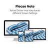 Asagi Stripe, 100% Cotton King Size Bedsheet, 186 TC