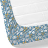 Golden Birch Symphony Single Fitted Size Bedsheet, 186 TC