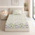 Moonlit Lavender Garden Single Fitted Size Bedsheet, 186 TC