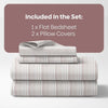 Verde Luxe 100% Cotton King Size Bedsheet, 300 TC