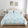 Petal Veil 100% Combed Cotton 144 TC King Flat Bedsheet